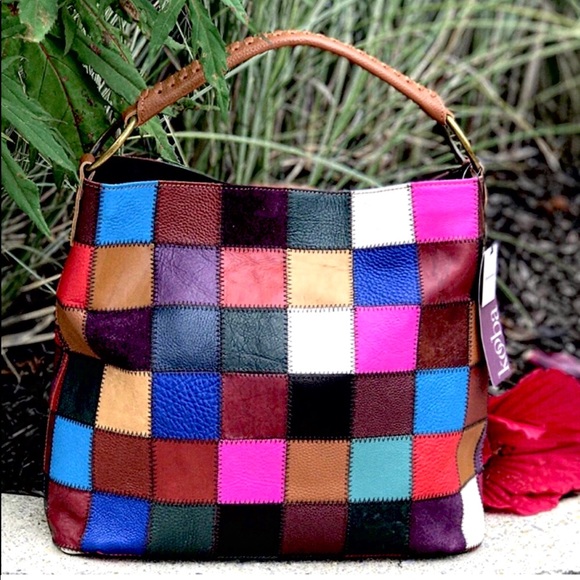 Kooba Handbags - Just In NWT Kooba Boho Hobo Patchwork Leather Bag